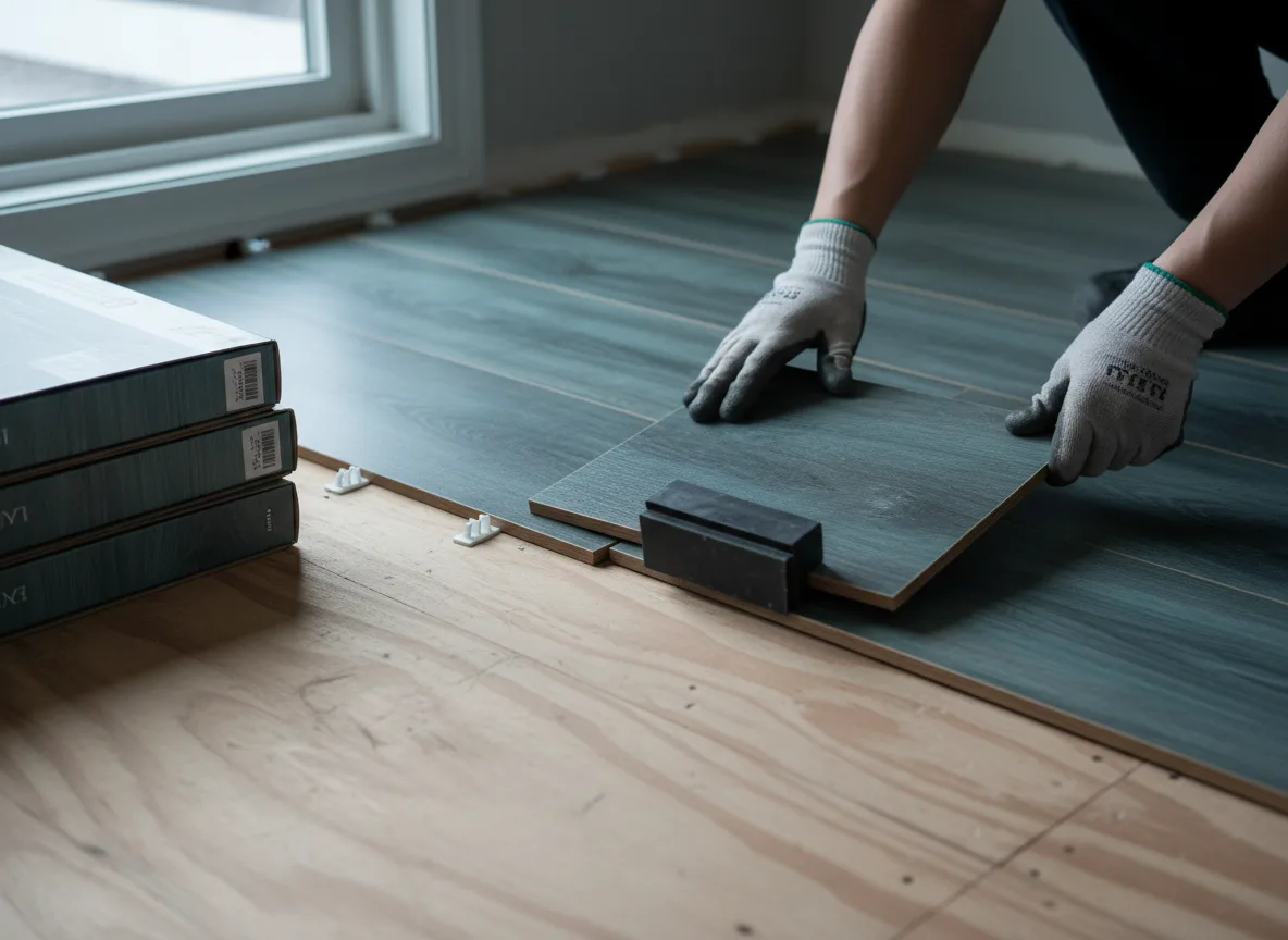 Luxury Vinyl Plank Installation company in Hudson, KS